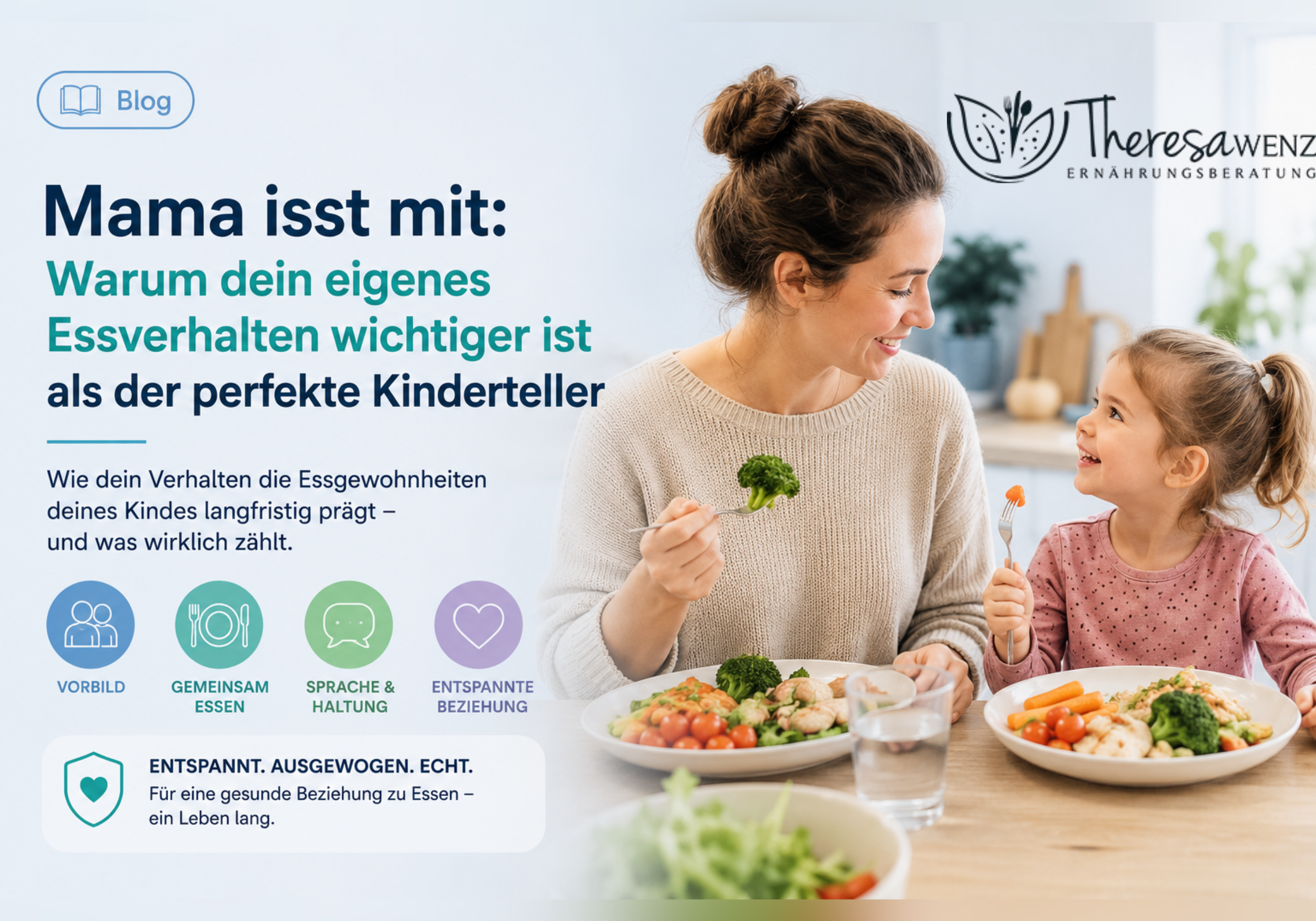 Mama isst mit: Warum dein Essverhalten dein Kind prägt