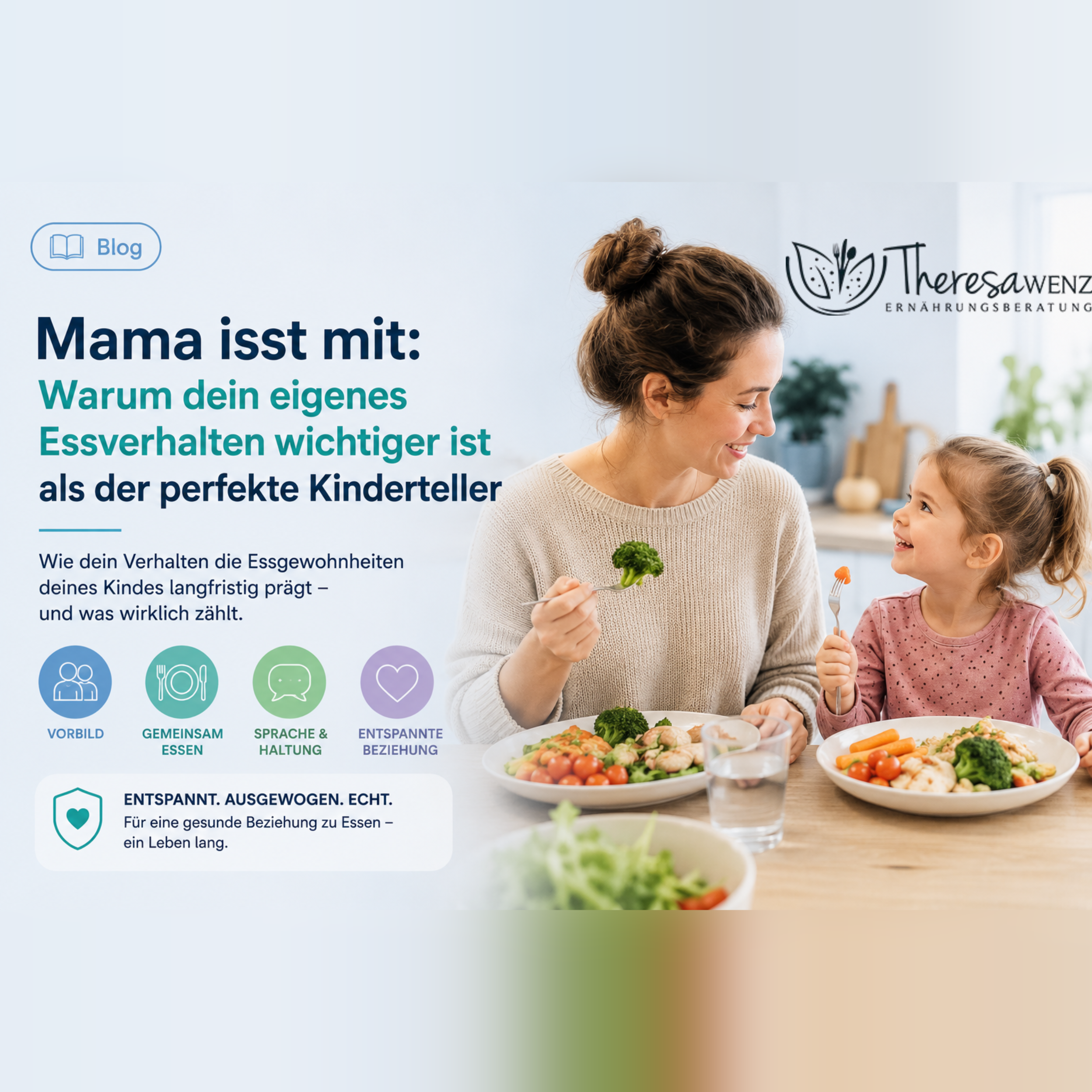 Mama isst mit: Warum dein Essverhalten dein Kind prägt