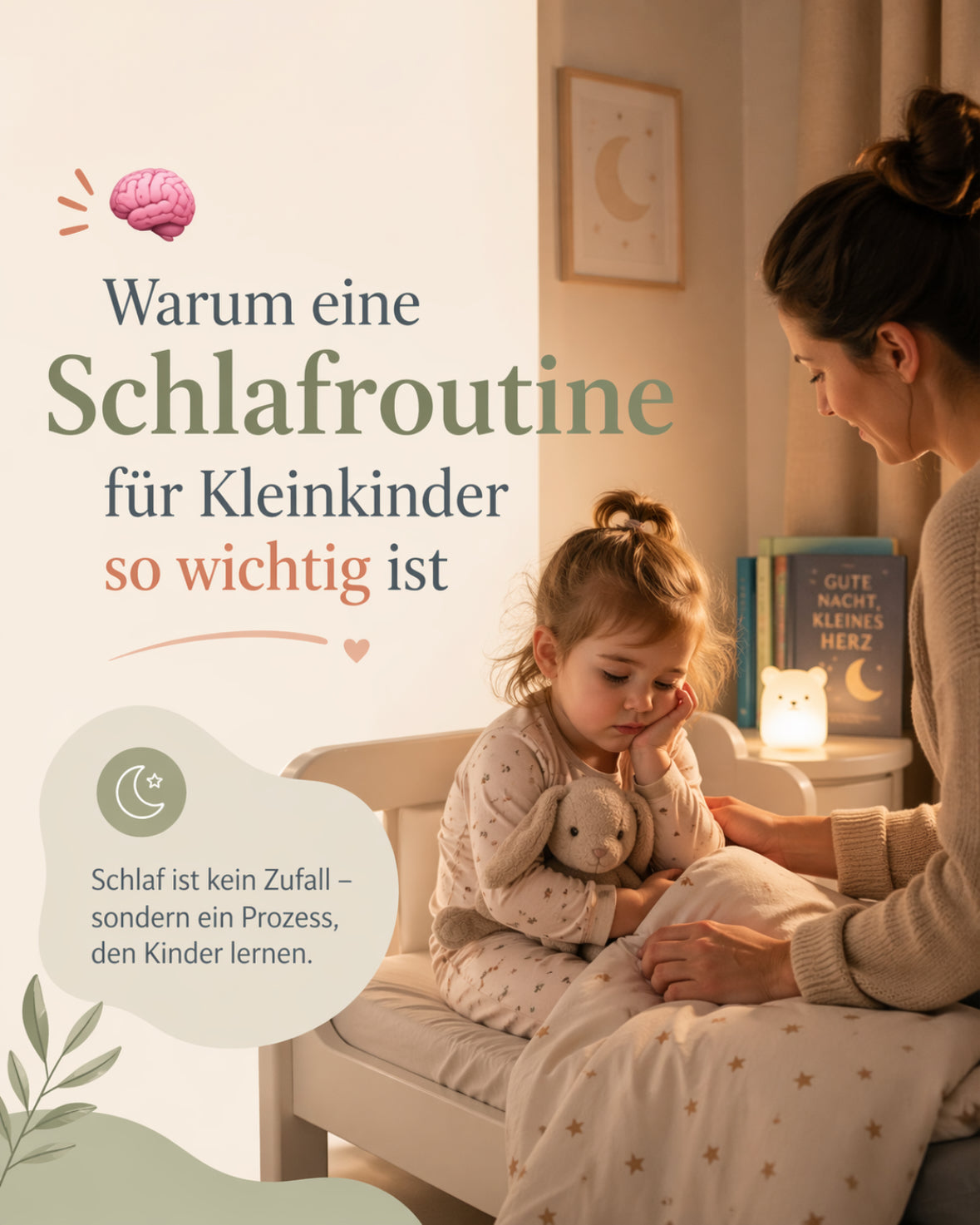 📝 Schlafroutine beim Kleinkind: So schläft dein Kind besser – und du auch