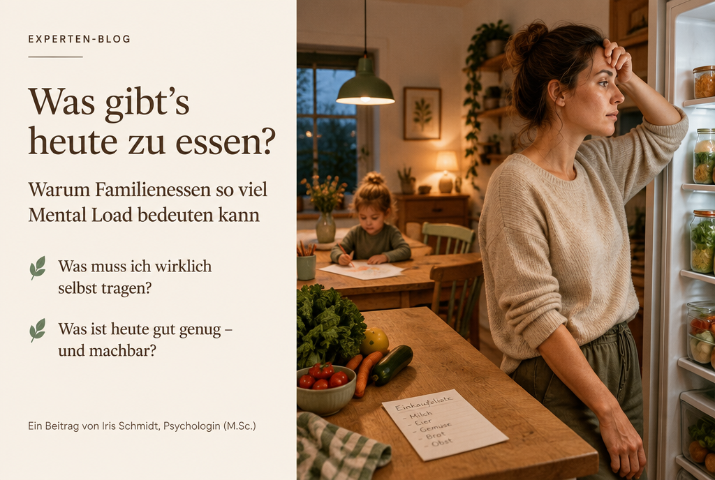 Was gibt’s heute zu essen? Warum Familienessen so viel Mental Load bedeuten kann