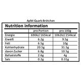 Apfel-Quark-Brötchen