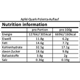 Apfel-Quark-Polenta-Auflauf