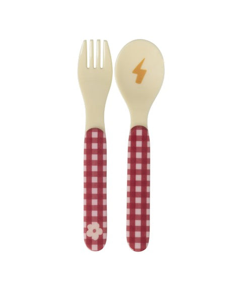 Babylöffel und -gabel - Hero Print