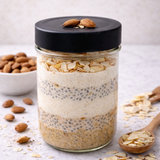 Chia-Pudding Mandeln