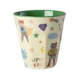 Mittelgroße Kinderbecher - Hero Print