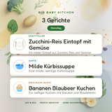 Bio-Kindermenü A Dienstag · Vegetarisch · 3 Gerichte