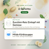 Bio-Kindermenü A Dienstag · Vegetarisch · 2 Gerichte