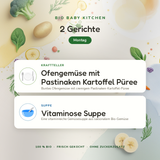 Bio-Kindermenü A Montag · 2 Gerichte