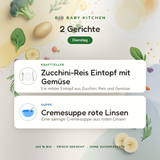 Bio-Kindermenü B Dienstag · Vegetarisch · 2 Gerichte