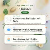 Bio-Kindermenü D Dienstag · Vegetarisch · 3 Gerichte