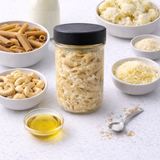 Vollkornnudeln mit Blumenkohl-Cashew-Sauce